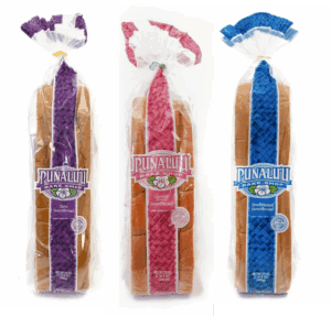 3 flavors of Portugese sweet bread from Punaluu Bakery